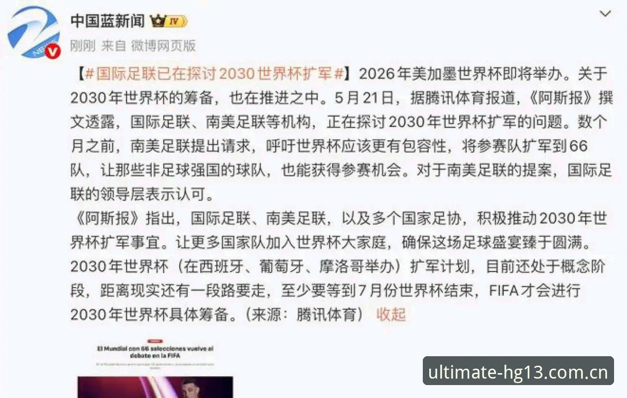 K9A下载 2030世界杯扩军66队深度评测:中国男足机遇与全球足球格局变革